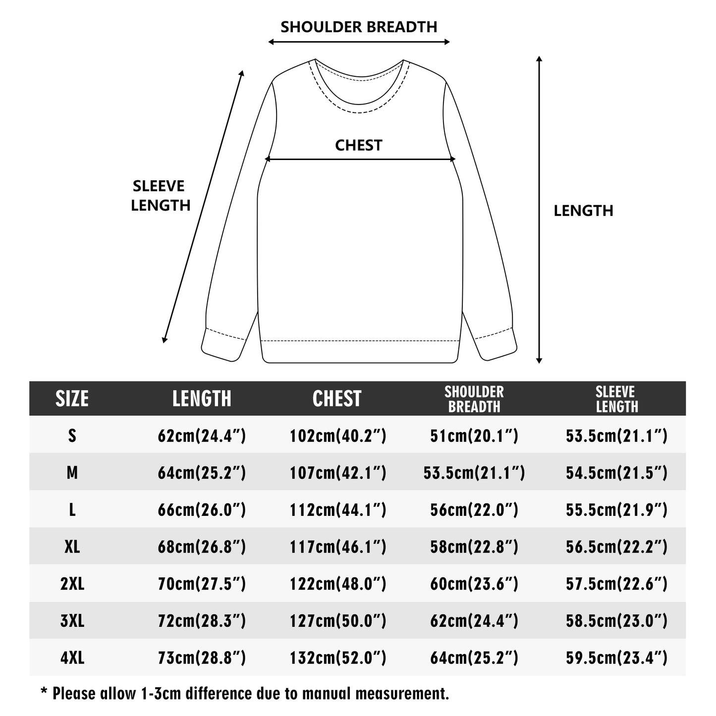 Cherry Choose to Include - Sweatshirt 100% Cotton