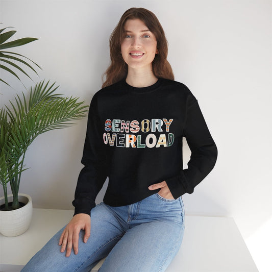 Sensory Overload Unisex Sweatshirt - 100% Cotton Printdoors