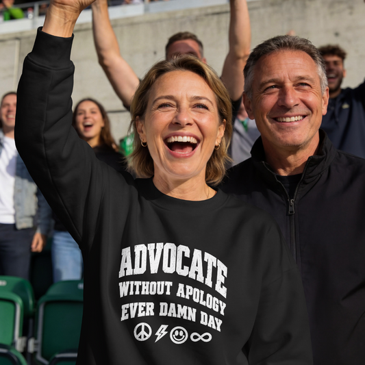Advocate Without Apology - Crew Neck Sweatshirt