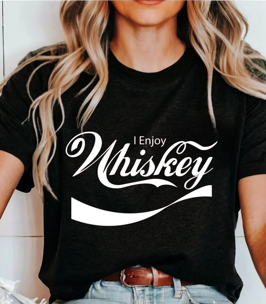 I Enjoy Whiskey Funny shirts, Gift for him, Father's Day gift, Funny dad Shirt gift for dad T-shirt gift, Birthday Gift, Gift for husband.