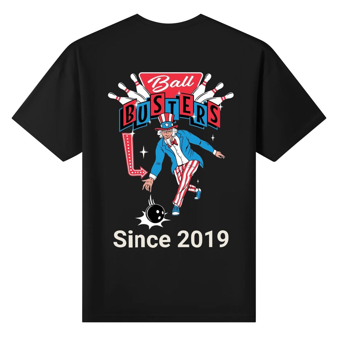 Ball Busters T-Shirt - Personalized Bowling Date