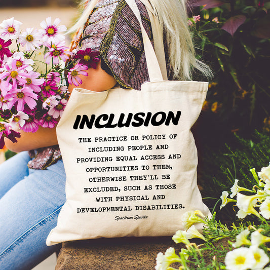 Inclusion Definition - 100% Cotton Tote Bag