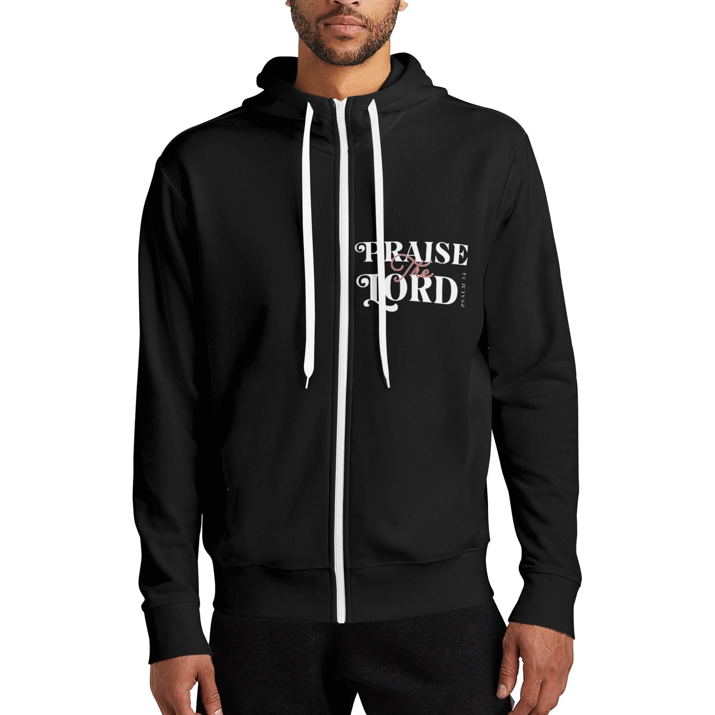 Praise The Lord  - Unisex Zip Up Hoodie