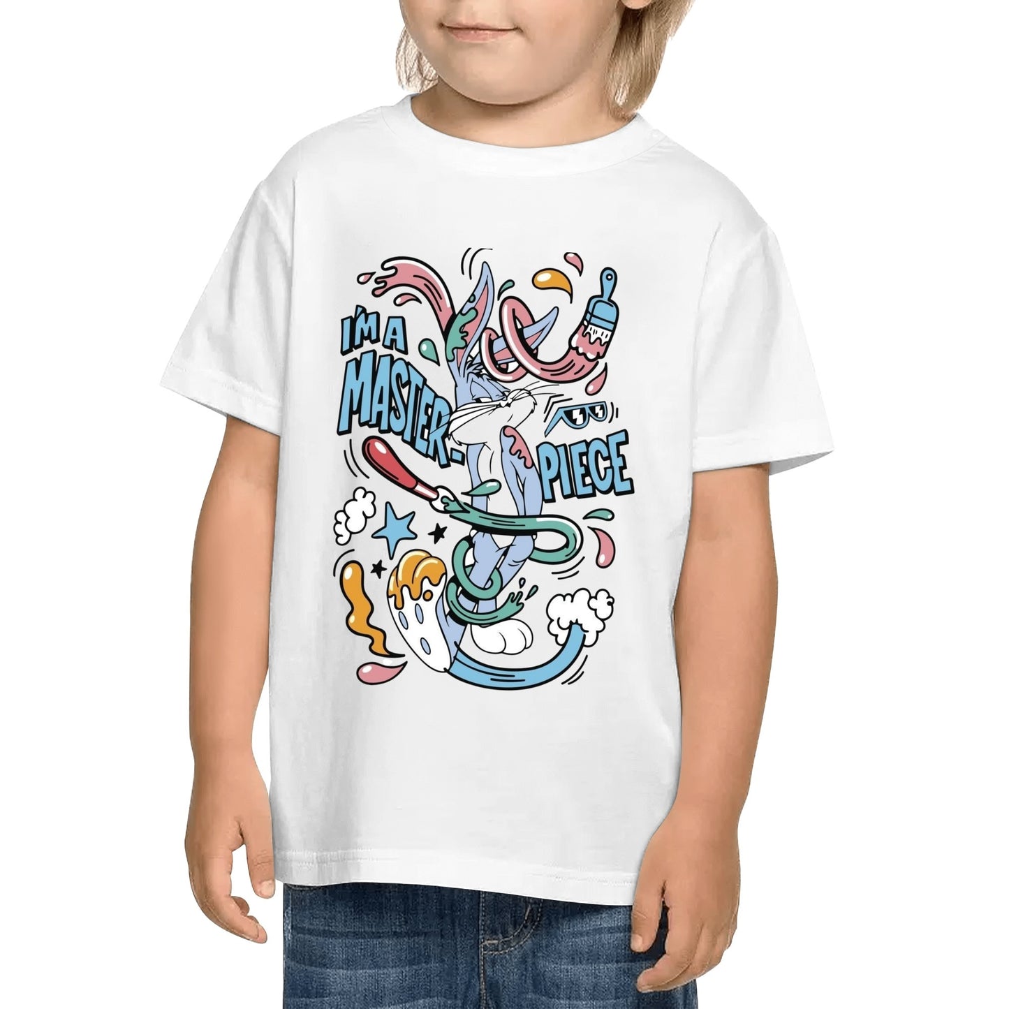 I’m a masterpiece -  Looney Tunes Limited edition - Kids 100% Cotton T-Shirt