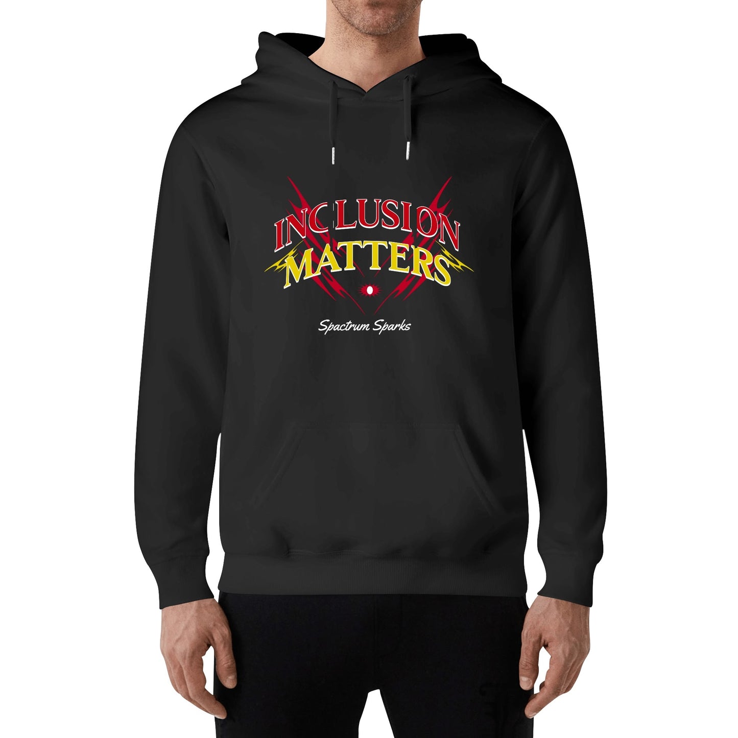 Different Yet Together - Inclusion - Unisex 100% Cotton Hoodie.