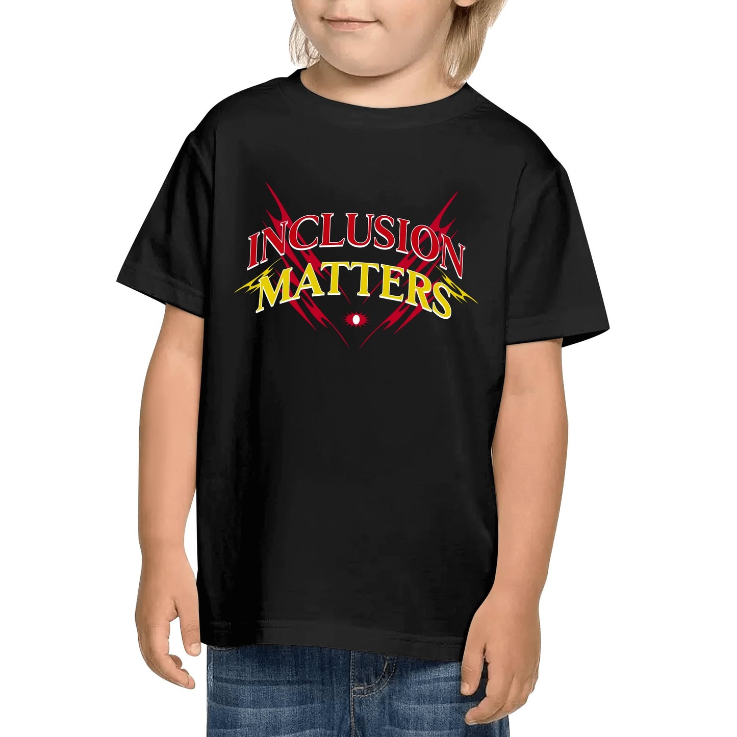 Different Yet Together - Inclusion - Kids 100% Cotton T-Shirt