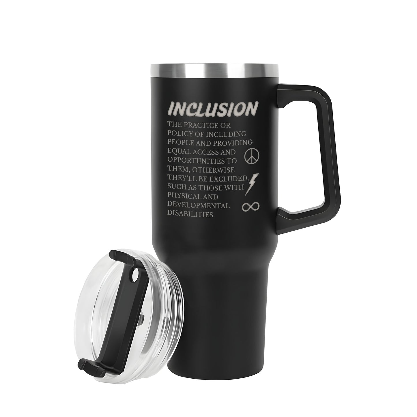 Inclusion definition - Engraved 40oz Stainless Steel Tumbler