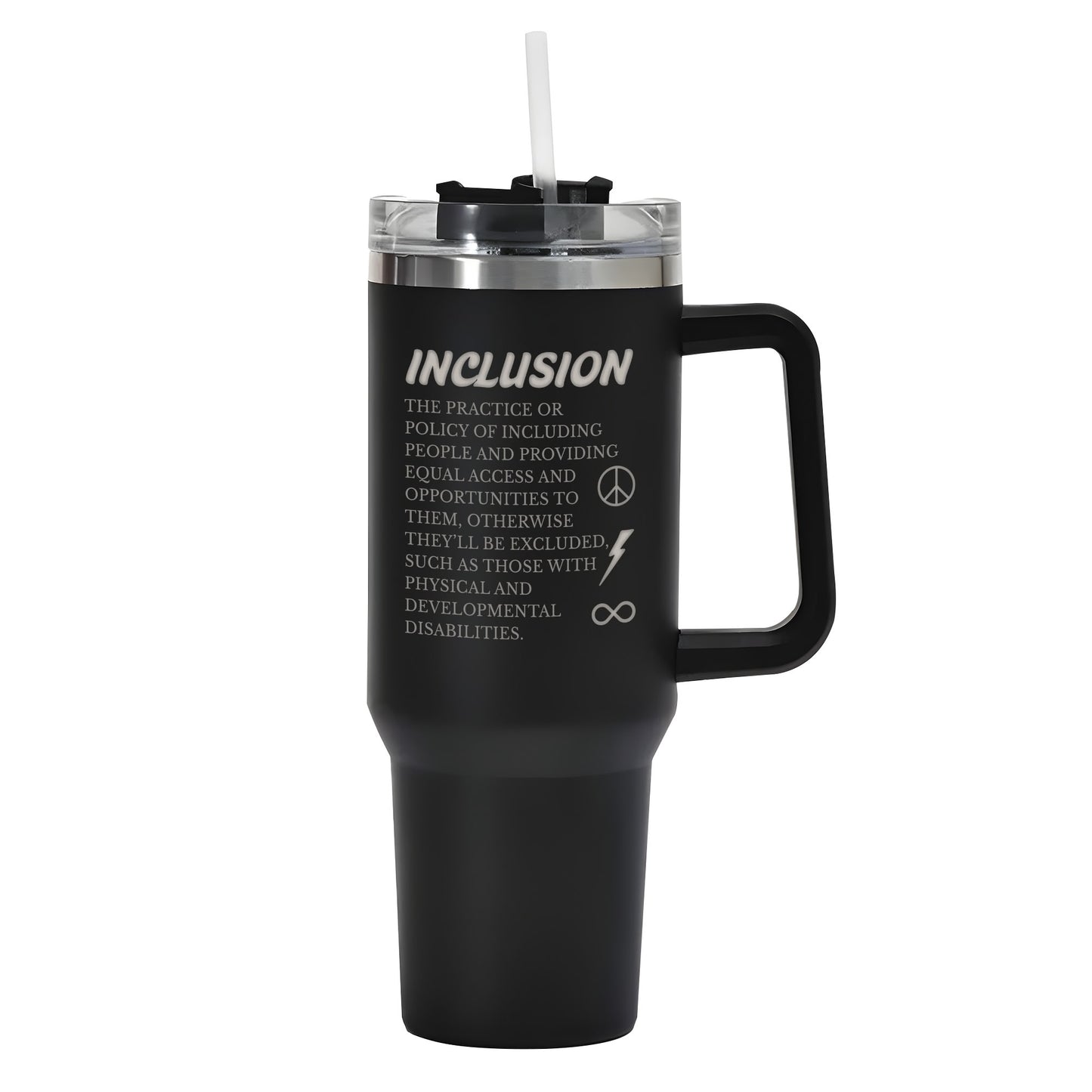 Inclusion definition - Engraved 40oz Stainless Steel Tumbler