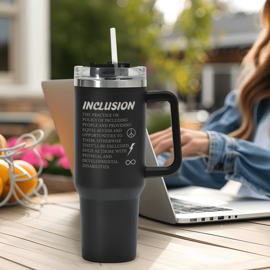 Inclusion definition - Engraved 40oz Stainless Steel Tumbler