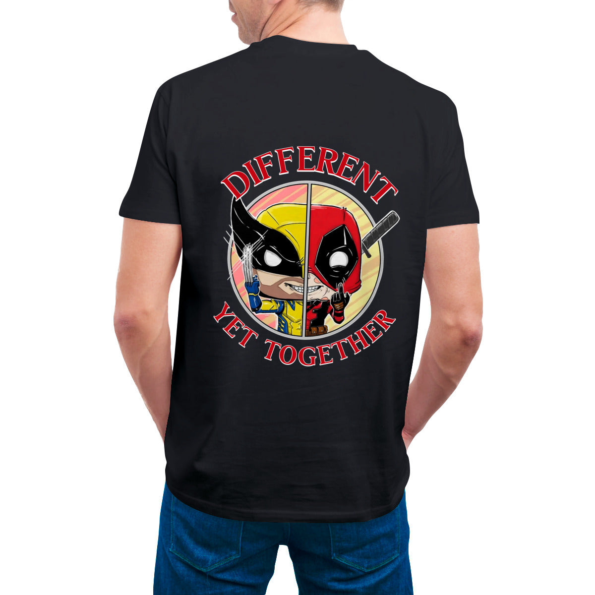 Different Yet Together - Inclusion - Unisex 100% Cotton T-Shirt.