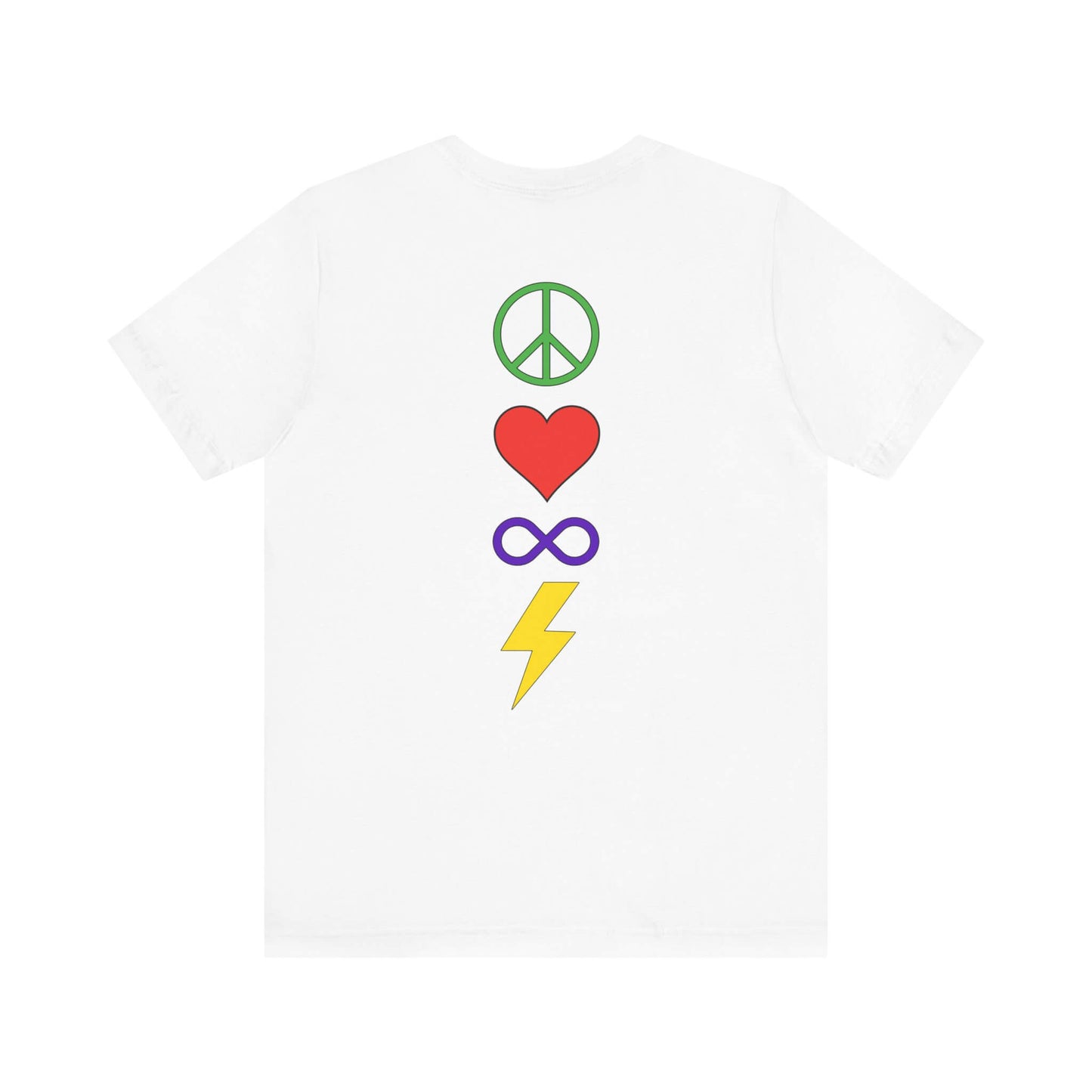 Peace Love Autism - Unisex 100% Cotton Tee