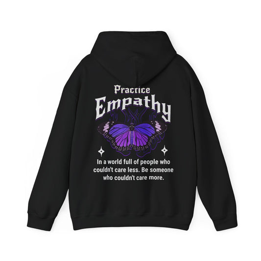 Practice Empathy - Unisex 100% Cotton Hoodie.