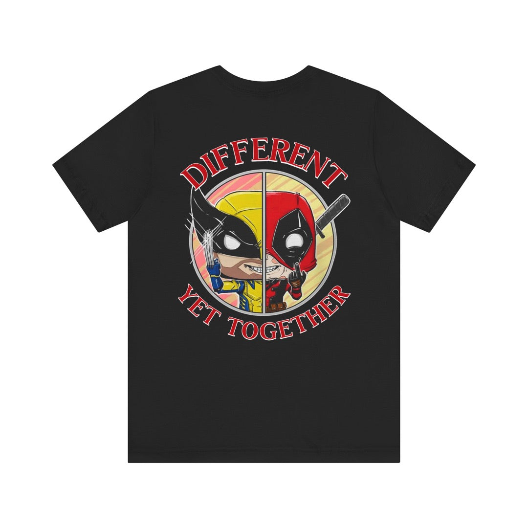 Different Yet Together - Inclusion - Unisex 100% Cotton T-Shirt.