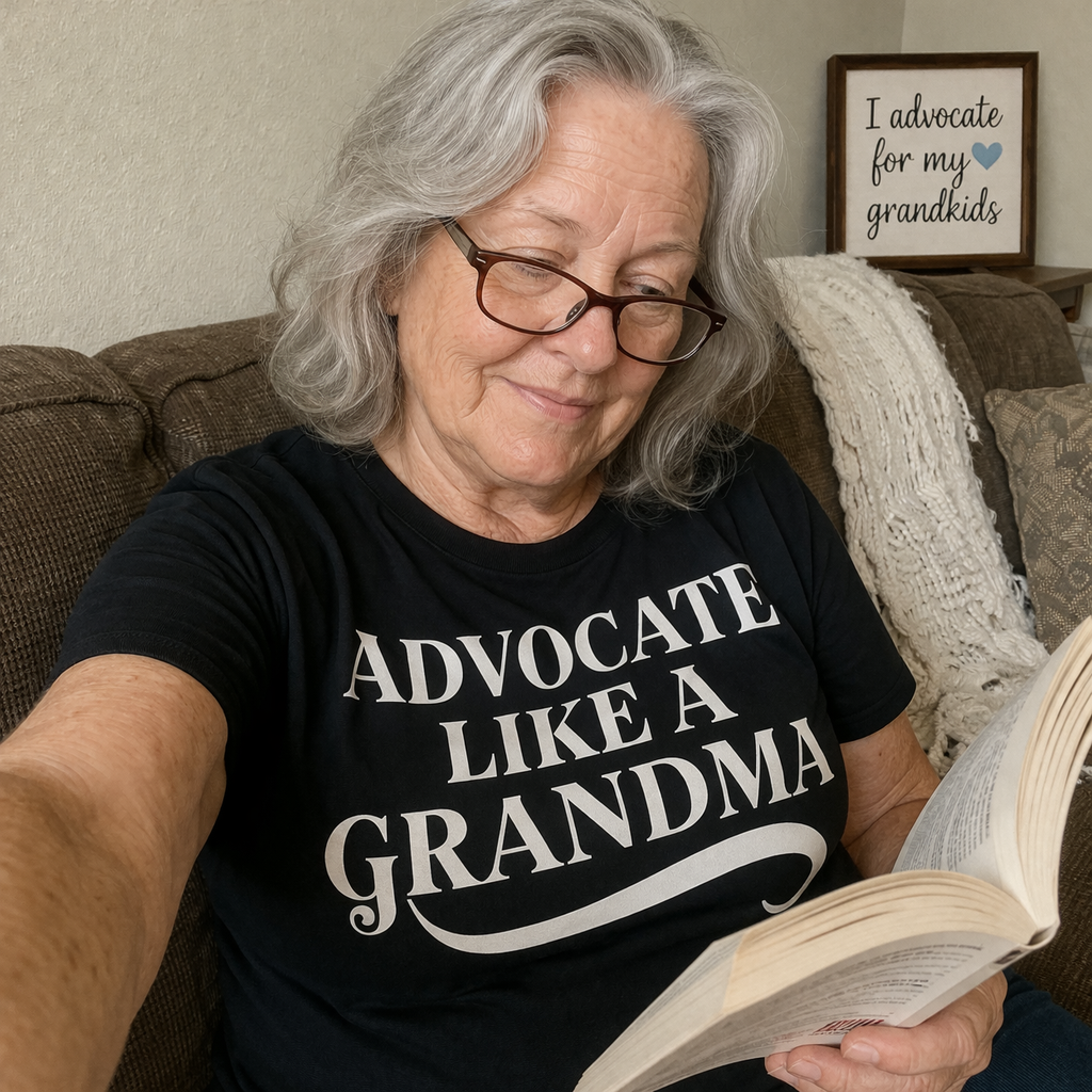 Advocate Like a Grandma - 100% cotton T-shirt
