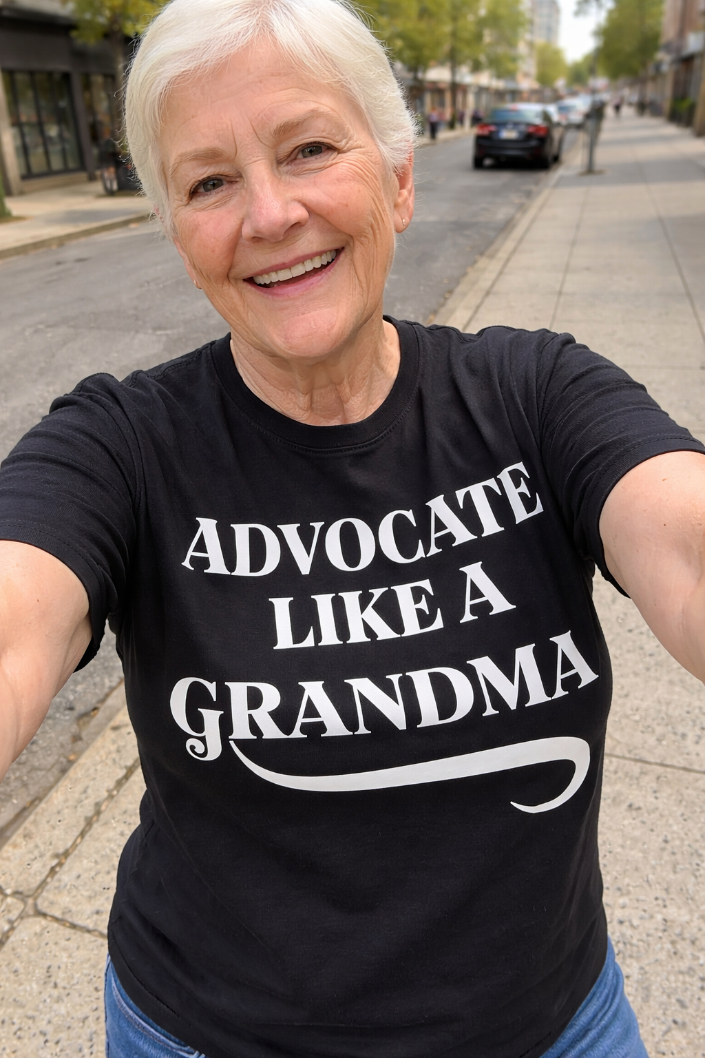 Advocate Like a Grandma - 100% cotton T-shirt