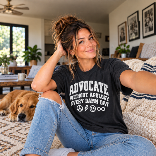 Advocate Without Apology - Advocacy 100% Cotton T-Shirt