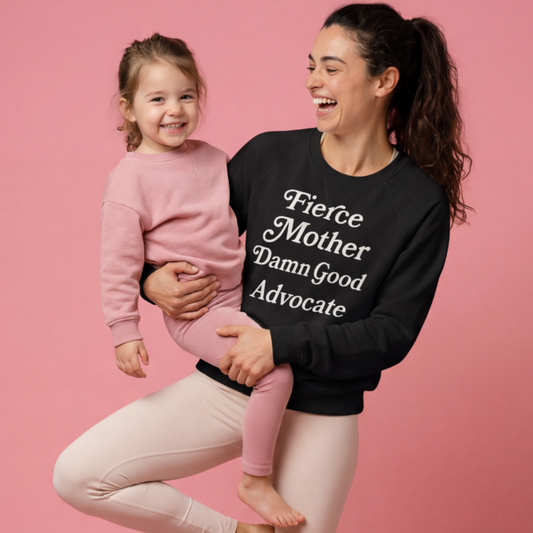 Fierce Mother Damn Good Advocate- 100% Cotton Tee Printdoors