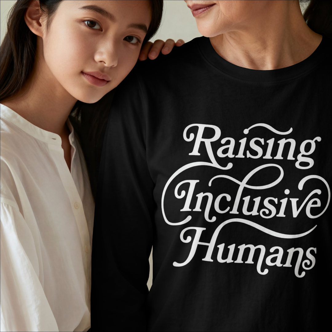 Raising Inclusive Humans – Sweatshirt Printdoors