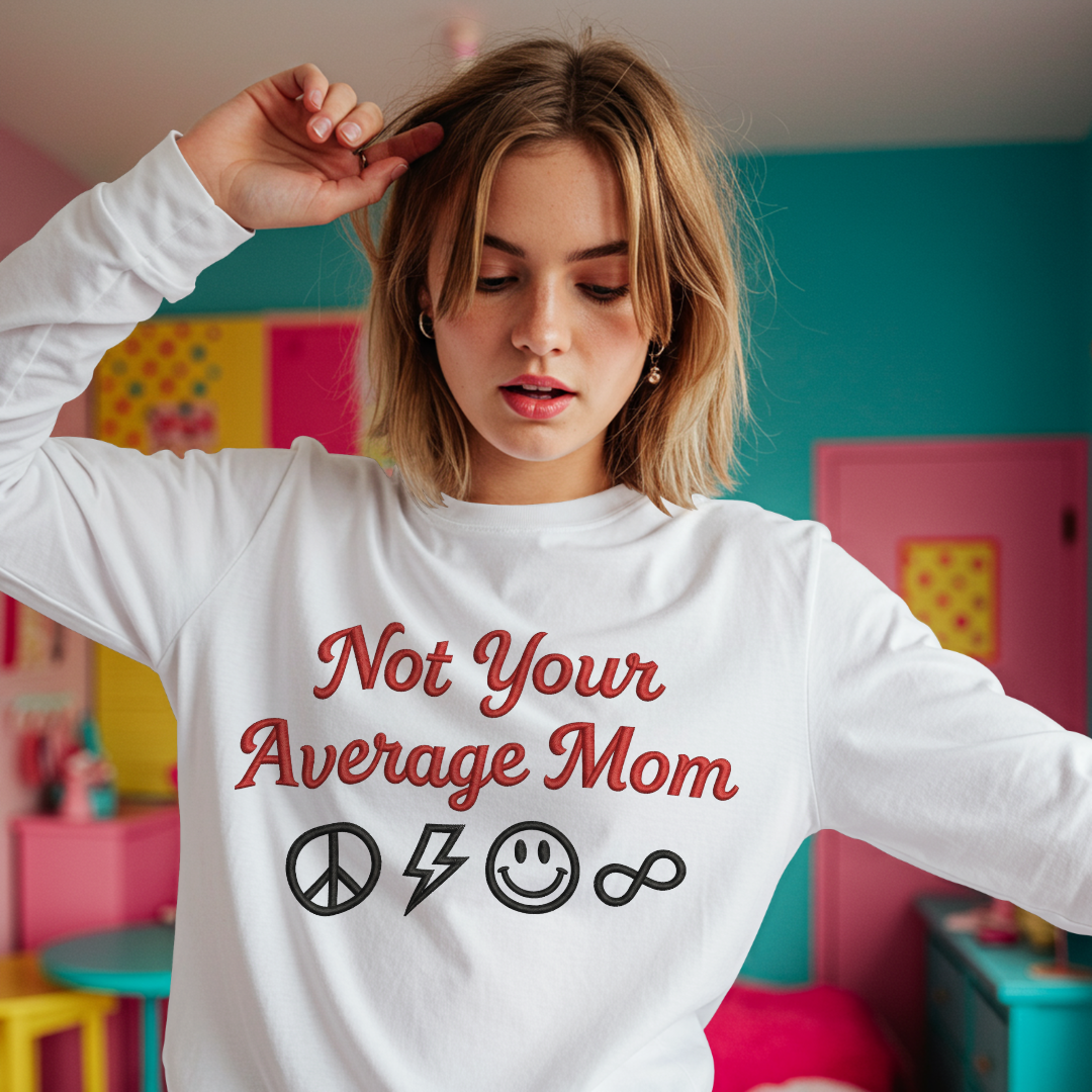 Not Your Average Mom Sweatshirt Printdoors