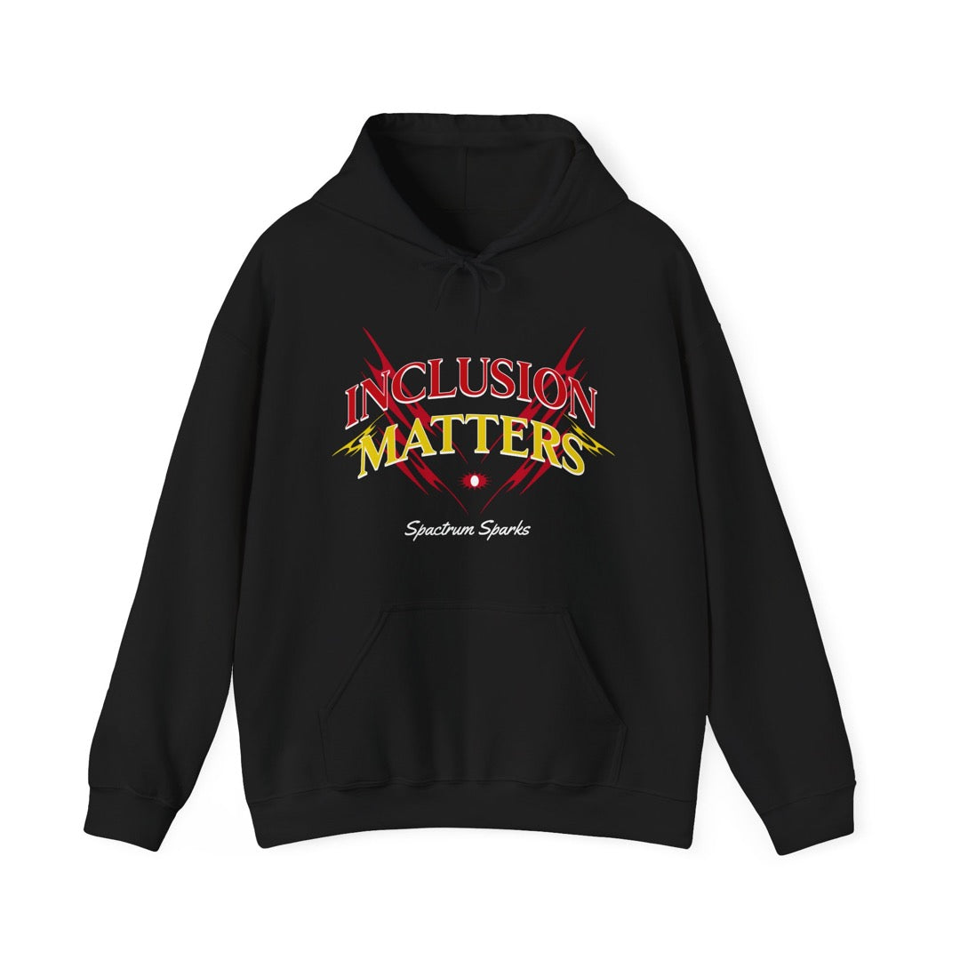 Different Yet Together - Inclusion - Unisex 100% Cotton Hoodie.