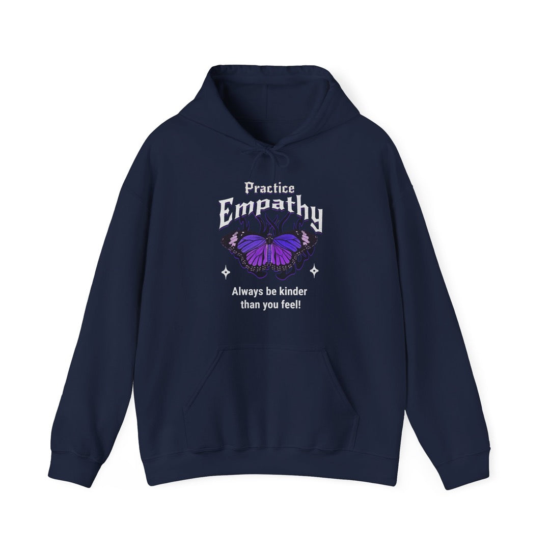 Practice Empathy - Unisex 100% Cotton Hoodie.