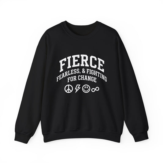 FIERCE – Fearless & Fighting for Change - Sweatshirt Printdoors