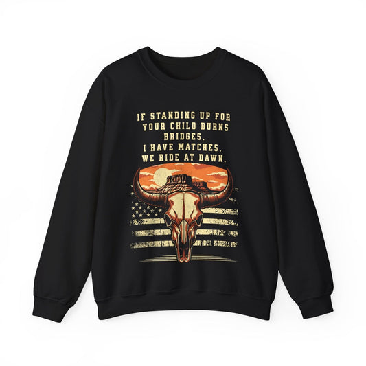 Stand Up For Your Child - Sweatshirt 100% Cotton Printdoors