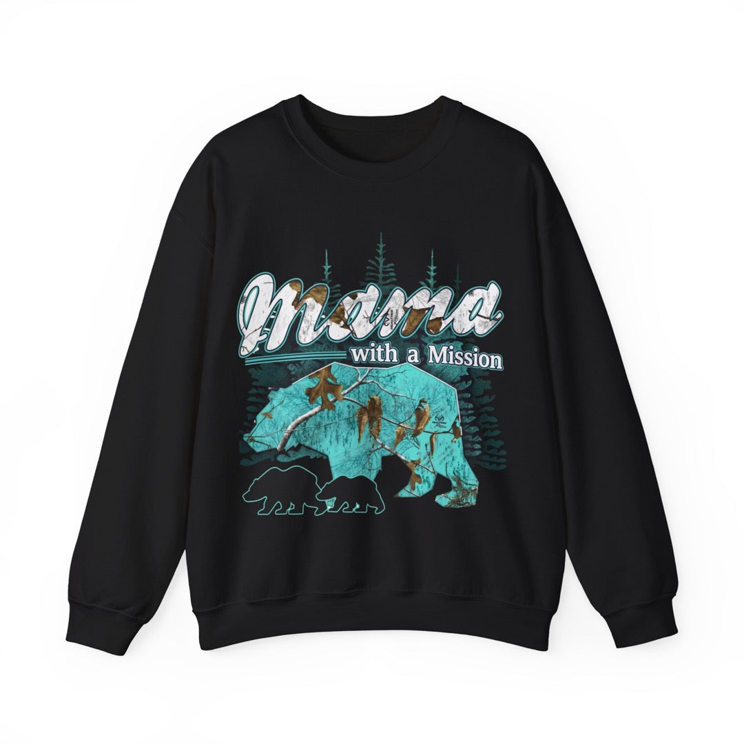 Mama With a Mission Bear Sweatshirt Printdoors