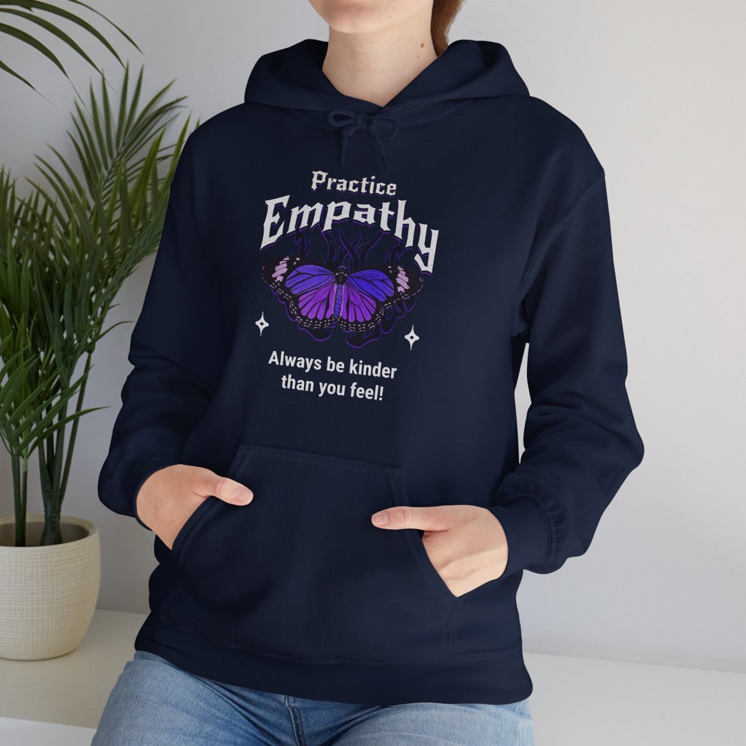 Practice Empathy - Unisex 100% Cotton Hoodie.