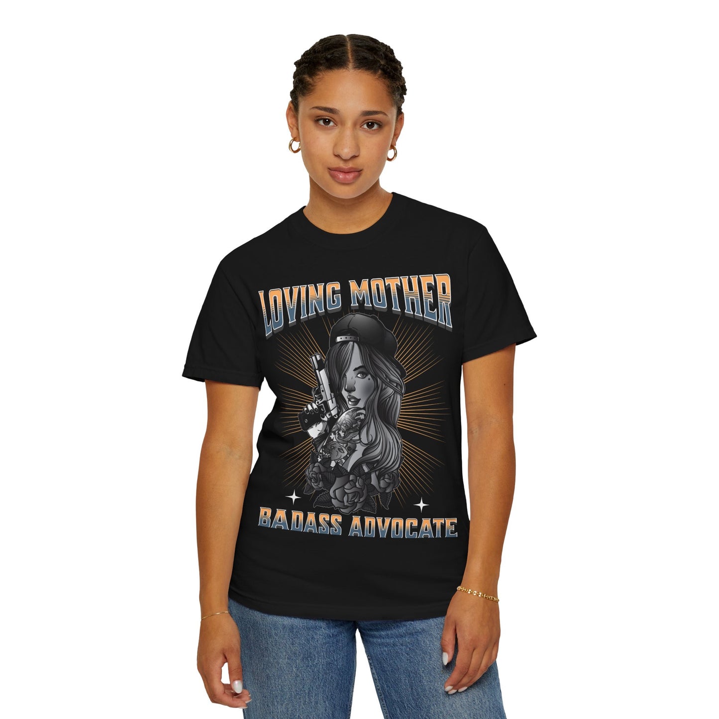 Loving Mother Badass Advocate - T-shirt