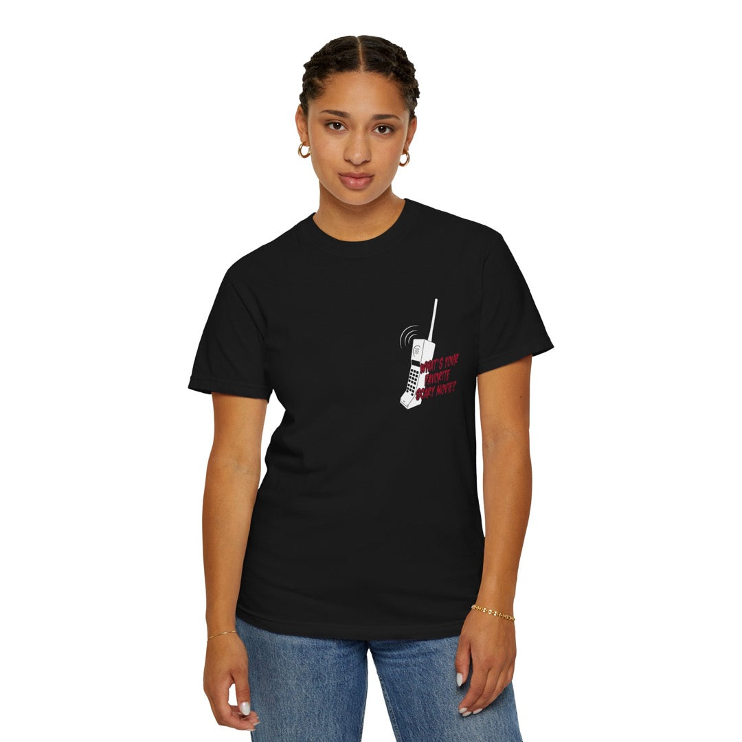 What’s your favorite scary movie - unisex T-Shirt