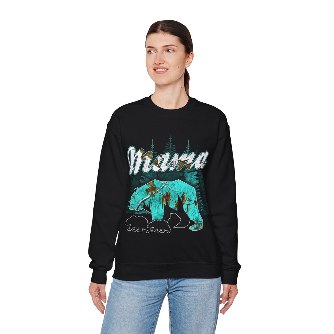 Mama Bear Sea Glass  - Sweatshirt Printdoors