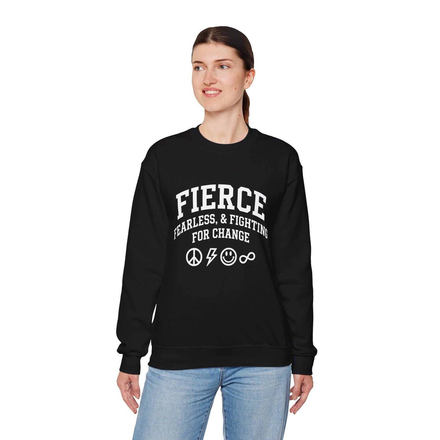 FIERCE – Fearless & Fighting for Change - Sweatshirt Printdoors