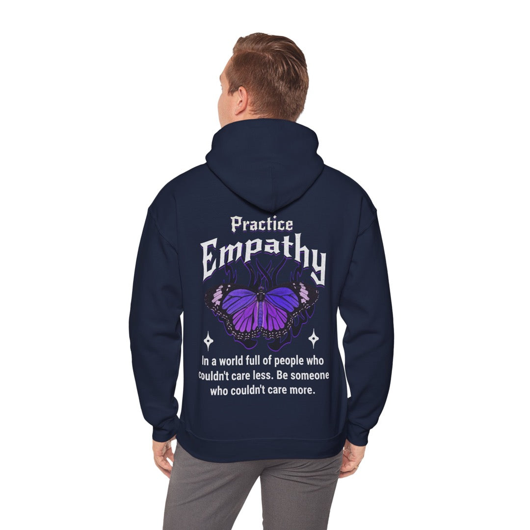 Practice Empathy - Unisex 100% Cotton Hoodie.