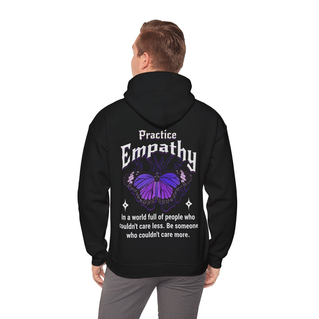 Practice Empathy - Unisex 100% Cotton Hoodie.