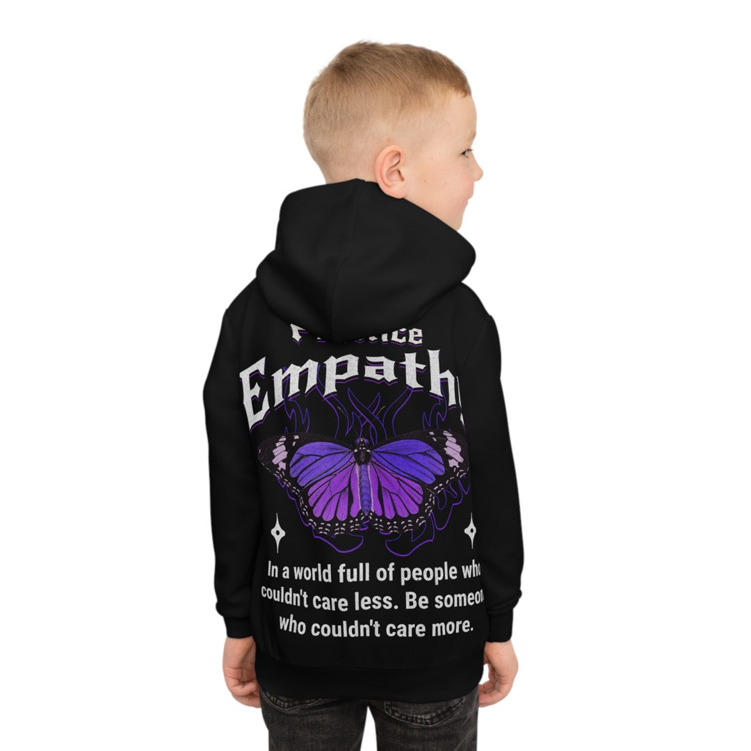 Practice Empathy - kids Hoodie.