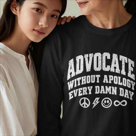 Advocate Without Apology - Crew Neck Sweatshirt