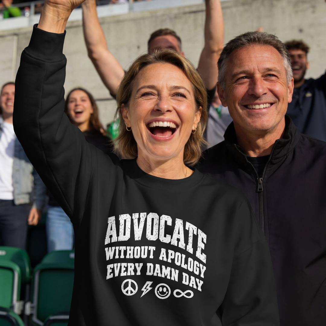 Advocate Without Apology - Crew Neck Sweatshirt