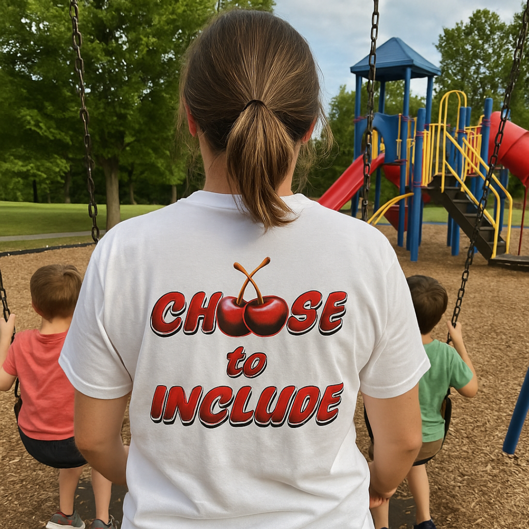 Cherry Choose to Include - T-shirt 100% Cotton
