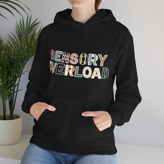 Sensory Overload - 100% Cotton Unisex Hoodie Printdoors