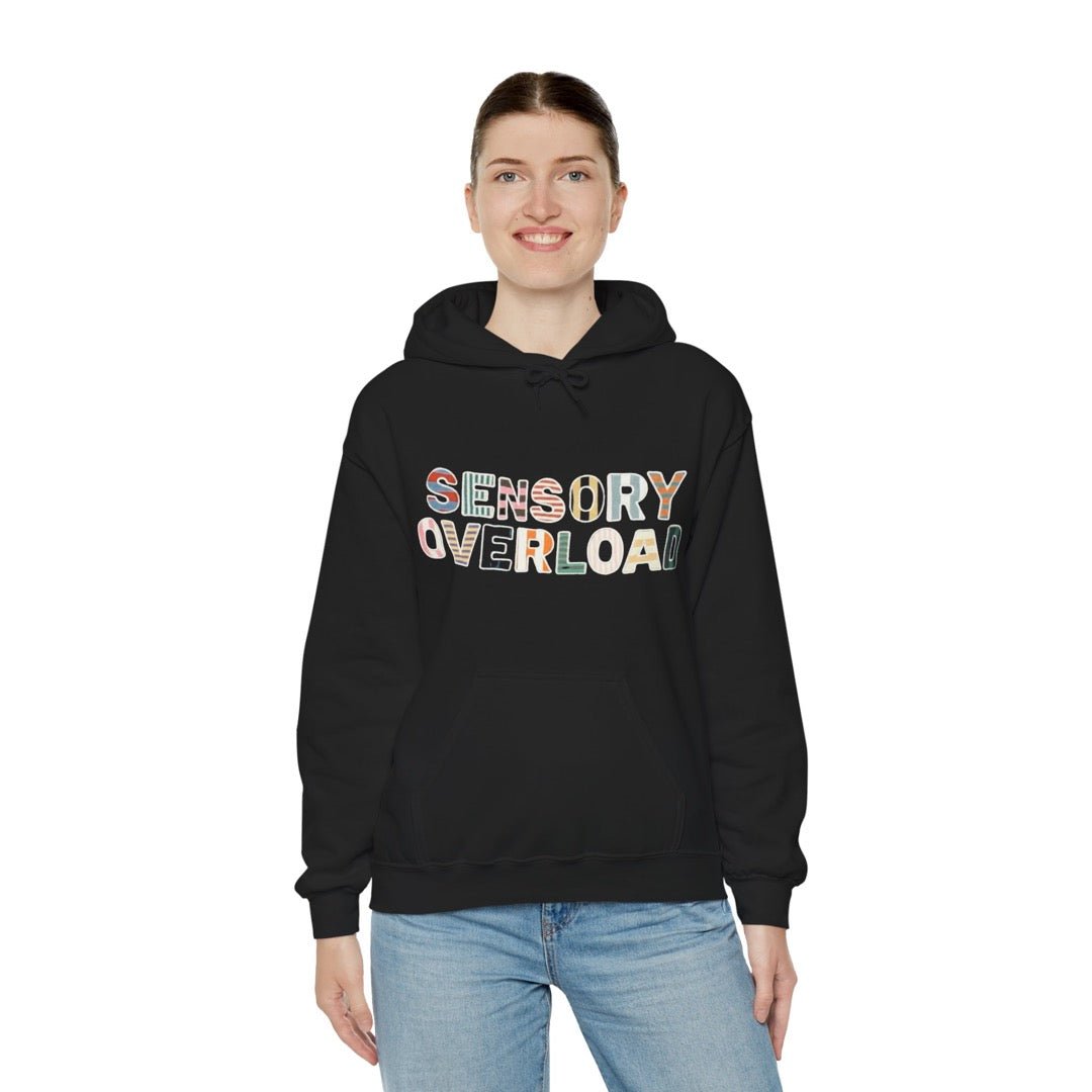 Sensory Overload - 100% Cotton Unisex Hoodie Printdoors