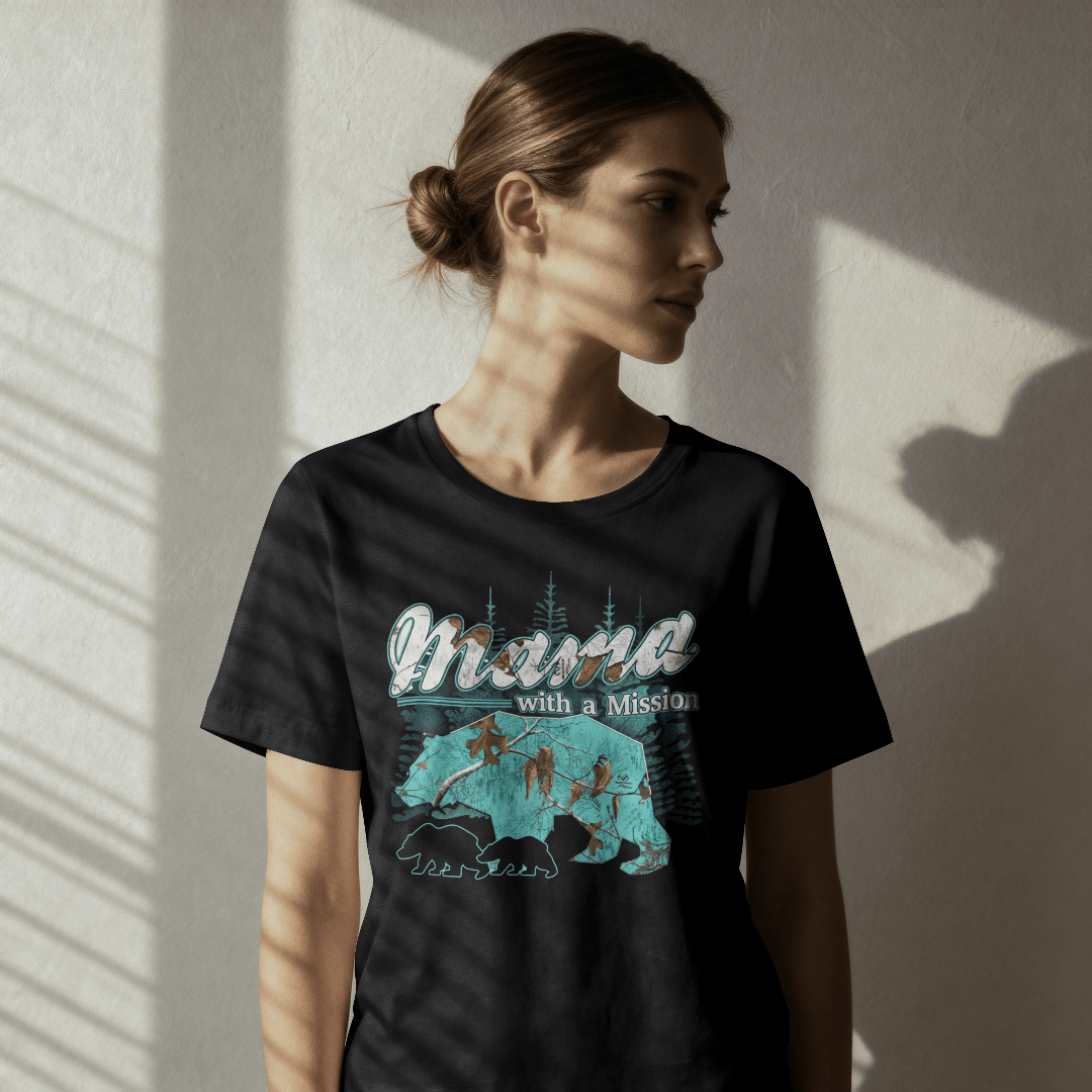 Mama With a Mission Bear Tshirt Printdoors