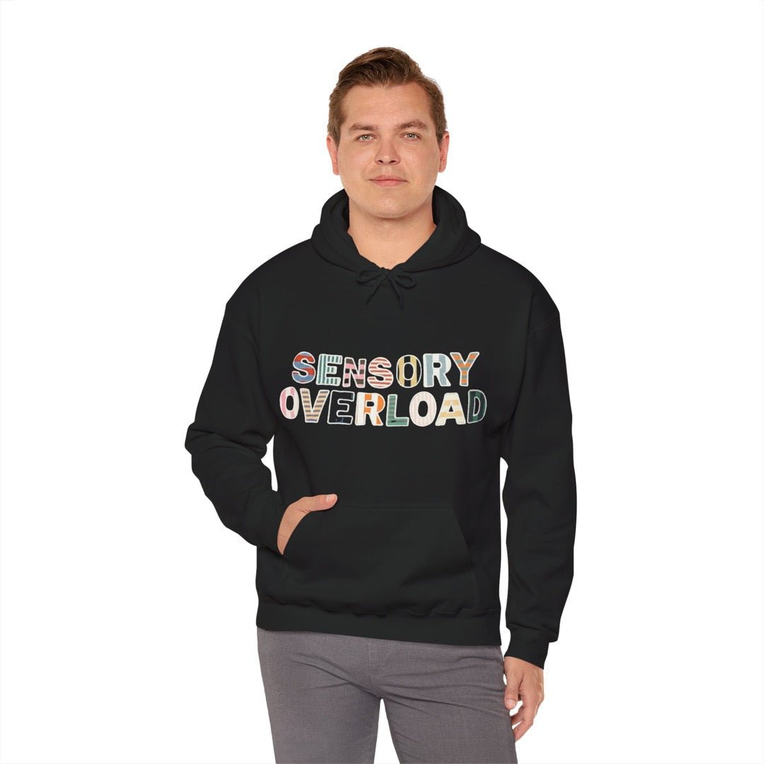 Sensory Overload - 100% Cotton Unisex Hoodie Printdoors