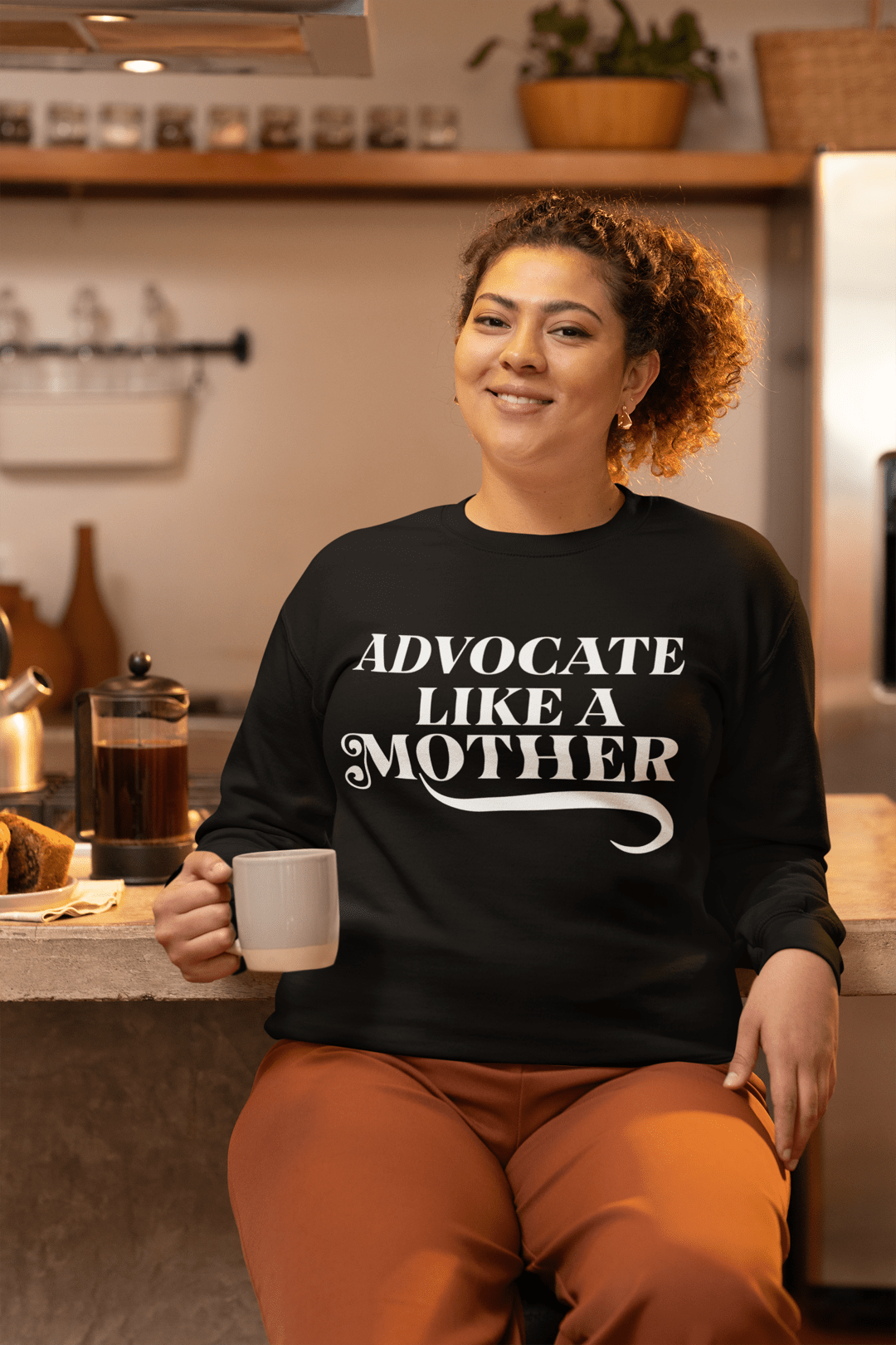 Advocate Like a Mother - Sweatshirt 100% Cotton advocate