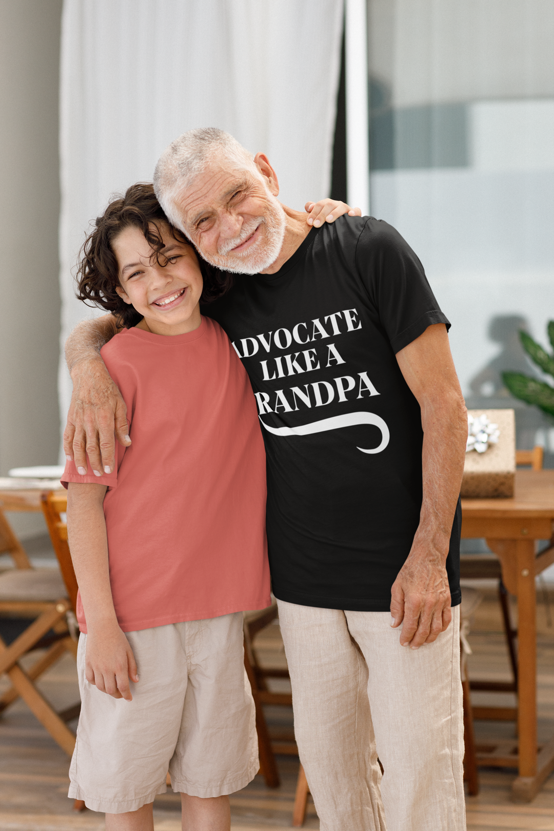 Advocate Like a Grandpa – 100% cotton T-shirt