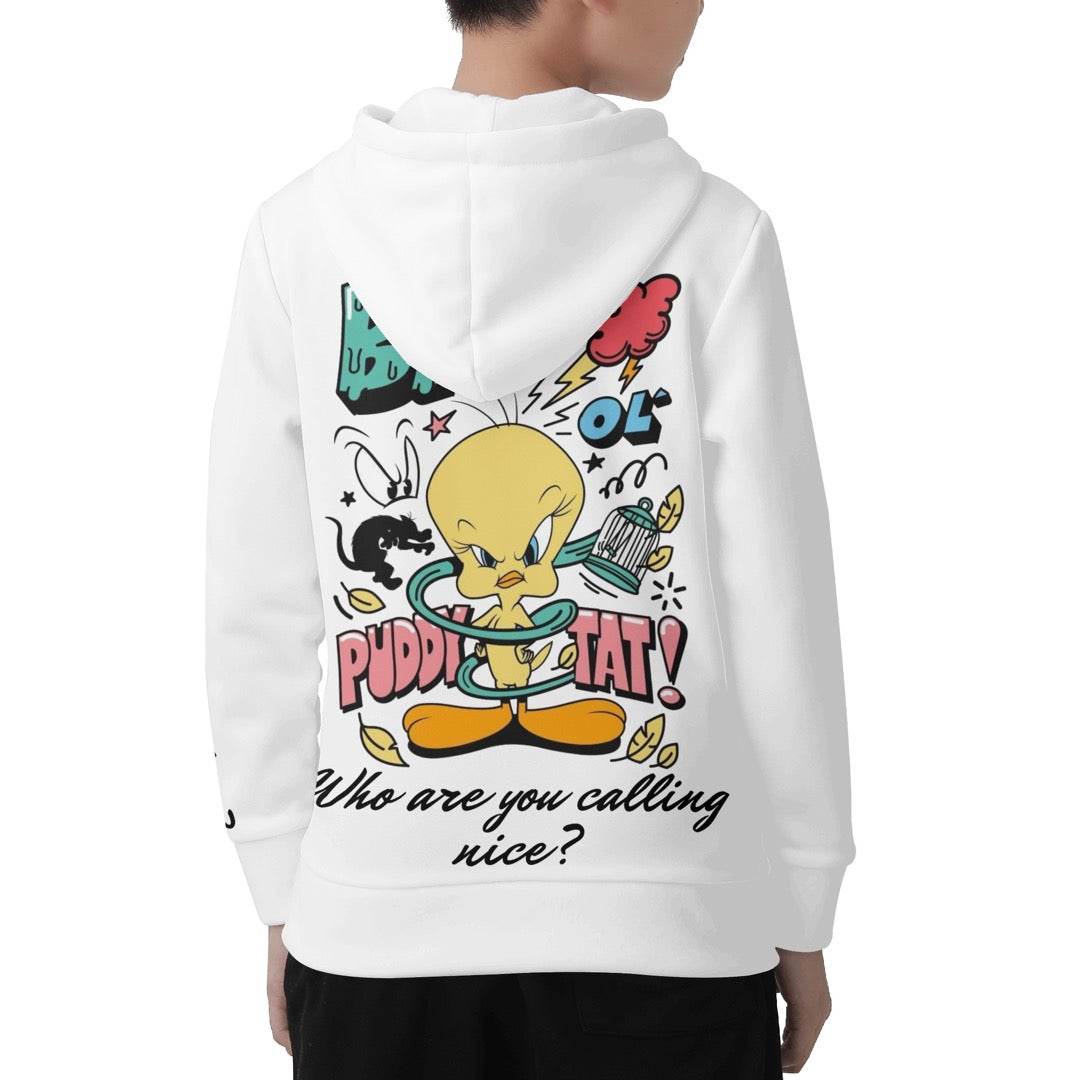 Who you’re calling nice - Looney Tunes Limited edition Kids Unisex Hoodie