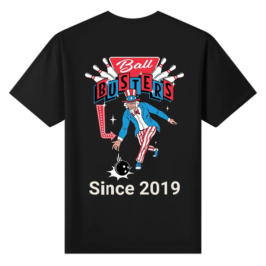 Ball Busters T-Shirt - Personalized Bowling Date