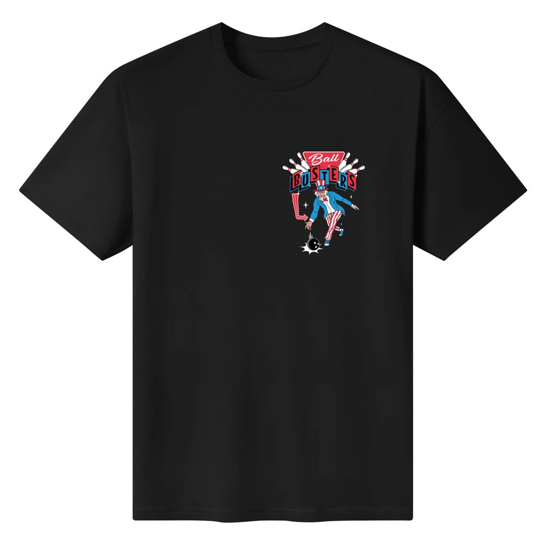 Ball Busters T-Shirt - Personalized Bowling Date