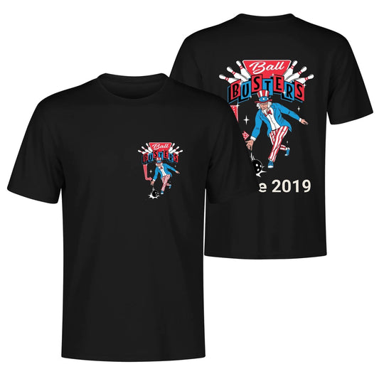 Ball Busters T-Shirt - Personalized Bowling Date