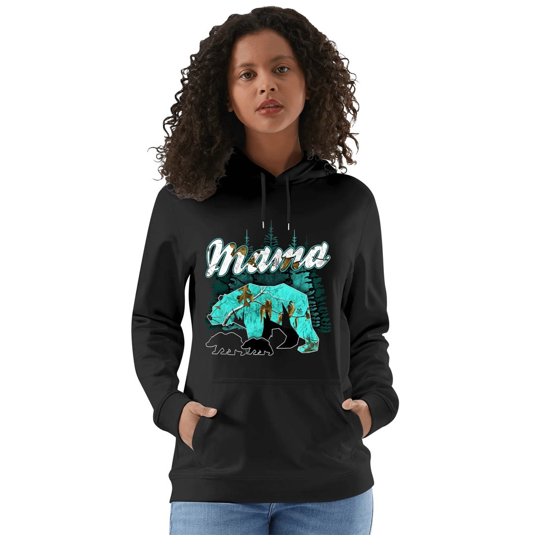 Mama Bear Sea Glass Hoodie Printdoors